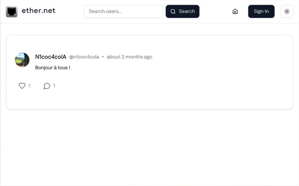 Projet ether.net